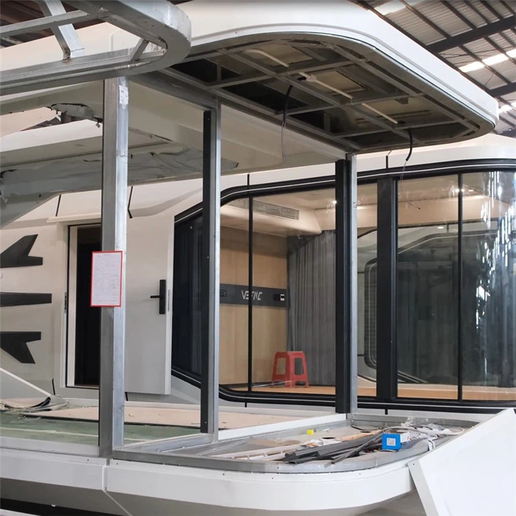 Prefab cheap cabin capsule-house hotel with 2 bedroom 5