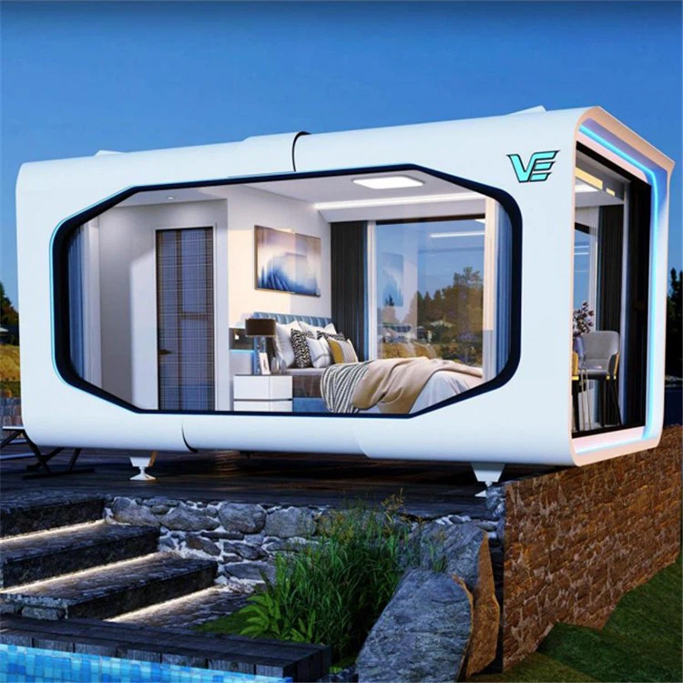 Prefab Smart Apple Cabin Pod Tiny House With Bathroom 4 Prefab Smart Apple Cabin Pod Tiny House With Bathroom 4