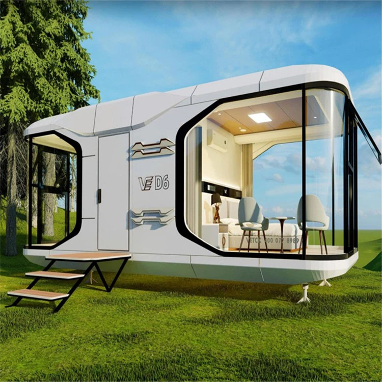 portable luxury living container capsule house 5