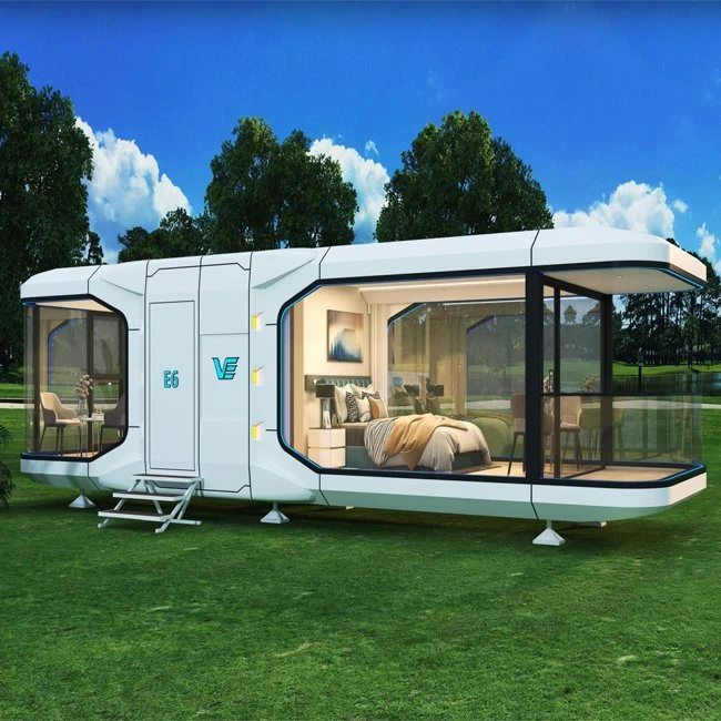 Mobilna Space Cube Kuća kapsula 40 ft Dom