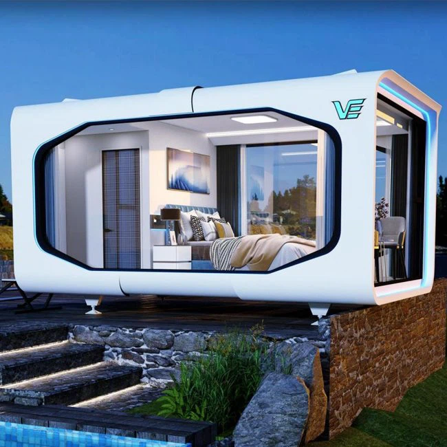 Montažna mala kućica Smart Apple Cabin Pod s kupaonicom